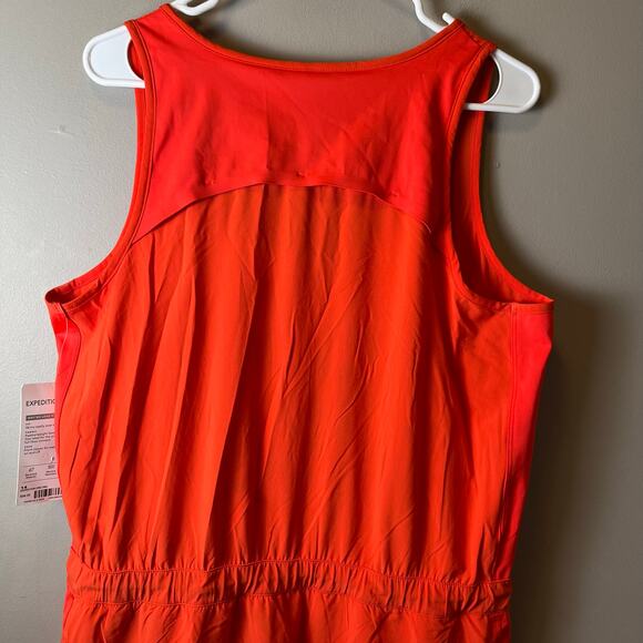 Athleta Expedition Dress‎ Vermillion Dress Size 14 - Picture 3 of 7